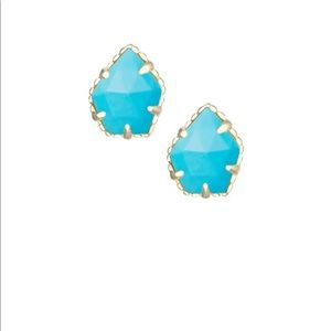 Tessa Stud Earrings In Turquoise